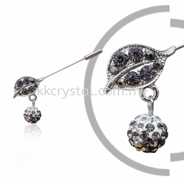 Pin Brooch 7014# (Leaf), Silver, 2pcs/pack 7014# Pin Brooch Jewerly Kuala Lumpur (KL), Malaysia, Selangor, Klang, Kepong Wholesaler, Supplier, Supply, Supplies | K&K Crystal Sdn Bhd