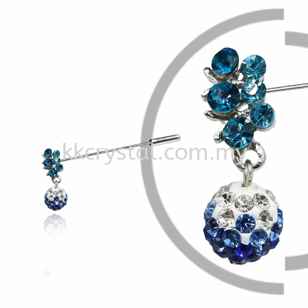 Pin Brooch 7031#, Blue, 2pcs/pack 7031# Pin Brooch Jewerly Kuala Lumpur (KL), Malaysia, Selangor, Klang, Kepong Wholesaler, Supplier, Supply, Supplies | K&K Crystal Sdn Bhd