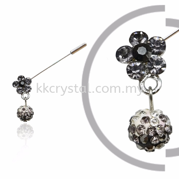 Pin Brooch 7040#, Silver, 2pcs/pack 7040# Pin Brooch Jewerly Kuala Lumpur (KL), Malaysia, Selangor, Klang, Kepong Wholesaler, Supplier, Supply, Supplies | K&K Crystal Sdn Bhd