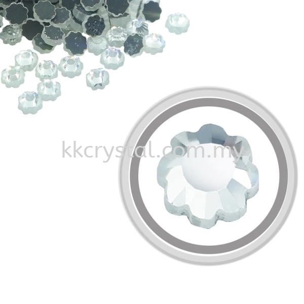 Flatback Hotfix 616, Flower Shaped, 6x6mm, Crystal, 360pcs/pack Flatback Rhinestones - Special Shape Hotfix Kuala Lumpur (KL), Malaysia, Selangor, Klang, Kepong Wholesaler, Supplier, Supply, Supplies | K&K Crystal Sdn Bhd