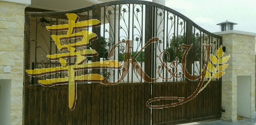 Wrought iron Main Gate(Folding/Swing)