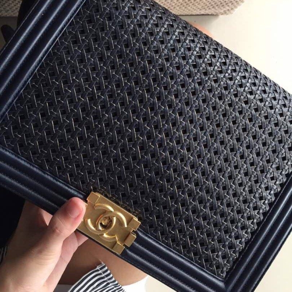 (SOLD) Chanel Boy Large in Navy Blue with GHW Chanel Kuala Lumpur (KL), Selangor, Malaysia. Supplier, Retailer, Supplies, Supply | BSG Infinity (M) Sdn Bhd