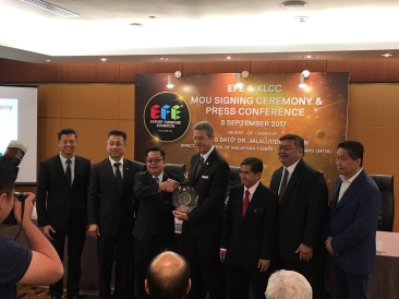 EFE & KLCC MOU Signing Ceremony & Press Conference, 5 Sept 2017 at KLCC