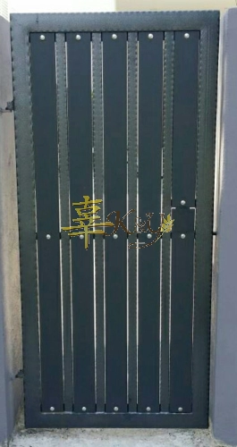 Wrought iron Aluminium Main Gate (Folding/Swing)