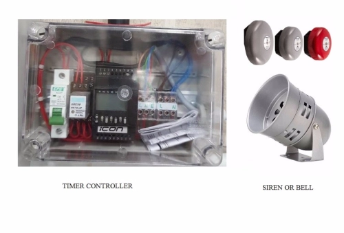 FACTORY BREAK TIME SIREN SYSTEM Malaysia Thailand Singapore Indonesia Philippines Vietnam Europe USA