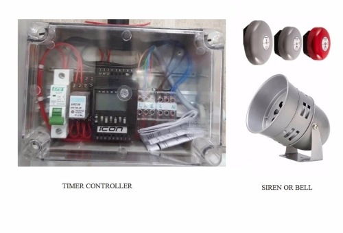 SCHOOL BELL TIMER CONTROLLER Malaysia Thailand Singapore Indonesia Philippines Vietnam Europe USA