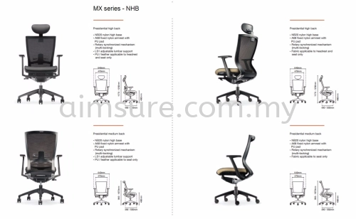 MX series NHB netting chair