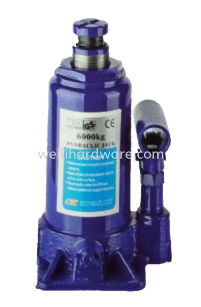 TUV HYDRAULIC BOTTLE JACK Produk Hidraulik Penang, Malaysia, Butterworth Supplier, Suppliers, Supply, Supplies | Wei Li Hardware Enterprise Sdn Bhd