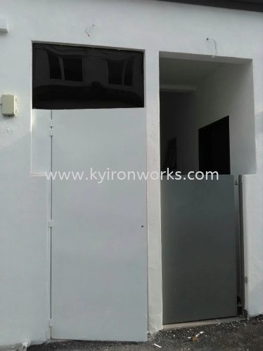 Mild Steel Full Metal Plate Door