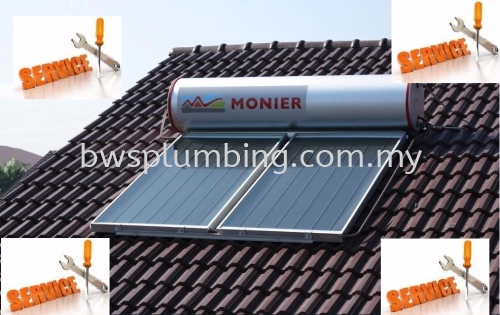 Repair Monier Solar Water Heater Setia Alam- Service & Maintenance Supplier in Malaysia