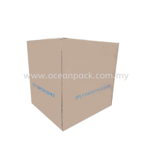 2 PLY Paper Face Mask Mask Selangor, Malaysia, Kuala Lumpur (KL), Rawang Supplier, Suppliers, Supply, Supplies | Ocean Packaging Sdn Bhd