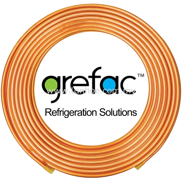 Grefac Korea Copper Tubes - 3/8" x 0.71mm (22g) x 15m Grefac Copper  Copper Tube Cheras, Kuala Lumpur, KL, Malaysia. Importer, Manufacturer, Supplier, Supply, Suppliers, Supplies | Lan Hoe Enterprise (1979) Sdn Bhd