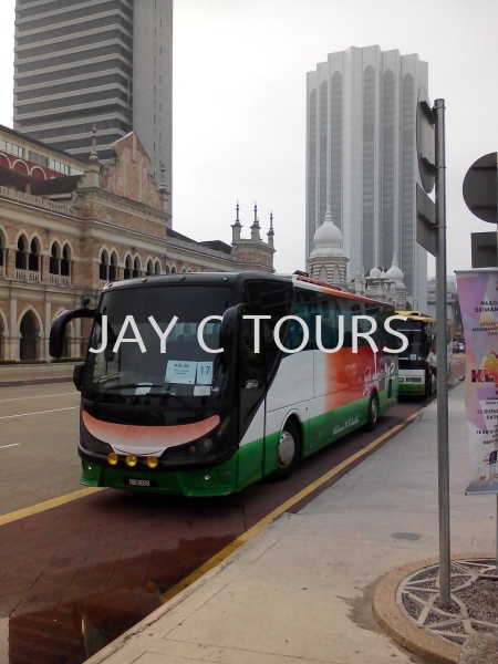 Bas Persiaran 44 Seater Tour Bus Rental Selangor, Malaysia, Kuala Lumpur (KL), Klang Services, Rental | Jay C Tours Sdn Bhd