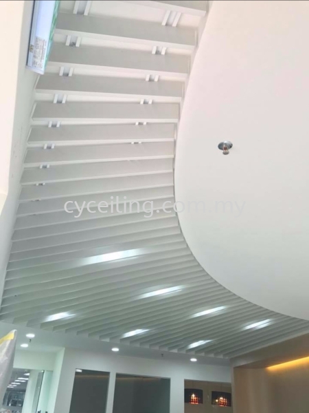 Aluminium Baffle Ceiling - Subang Aluminium Baffle Ceiling  Selangor, Malaysia, Kuala Lumpur (KL), Puchong Contractor, Supplier, Supply | CY Ceiling & Renovation