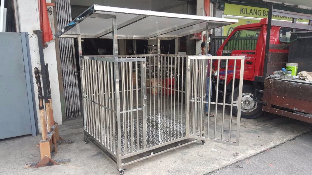 Stainless Steel Dog Cage