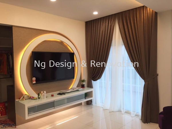 Custom Made TV Cabinet TV Cabinet Custom Made Furniture Klang, Selangor, Kuala Lumpur (KL), Malaysia Renovation, Contractor, Company, Service | Ng Design & Renovation