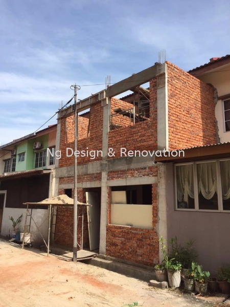  Kitchen Extension Extension Works Klang, Selangor, Kuala Lumpur (KL), Malaysia Renovation, Contractor, Company, Service | Ng Design & Renovation