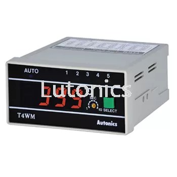 T4WM Series - Automatic switching function of 5 point temperature indication 