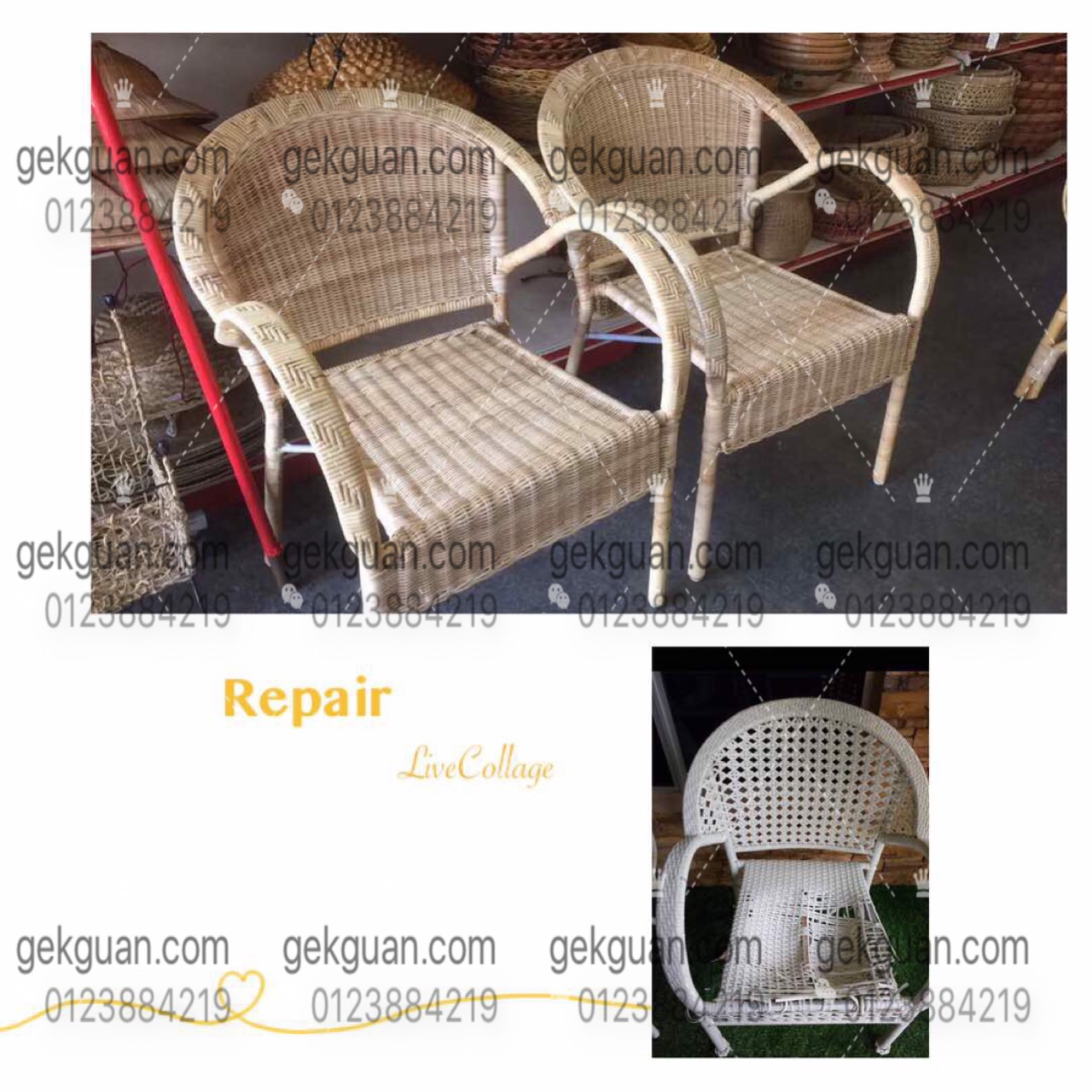Repair Rattan Chair