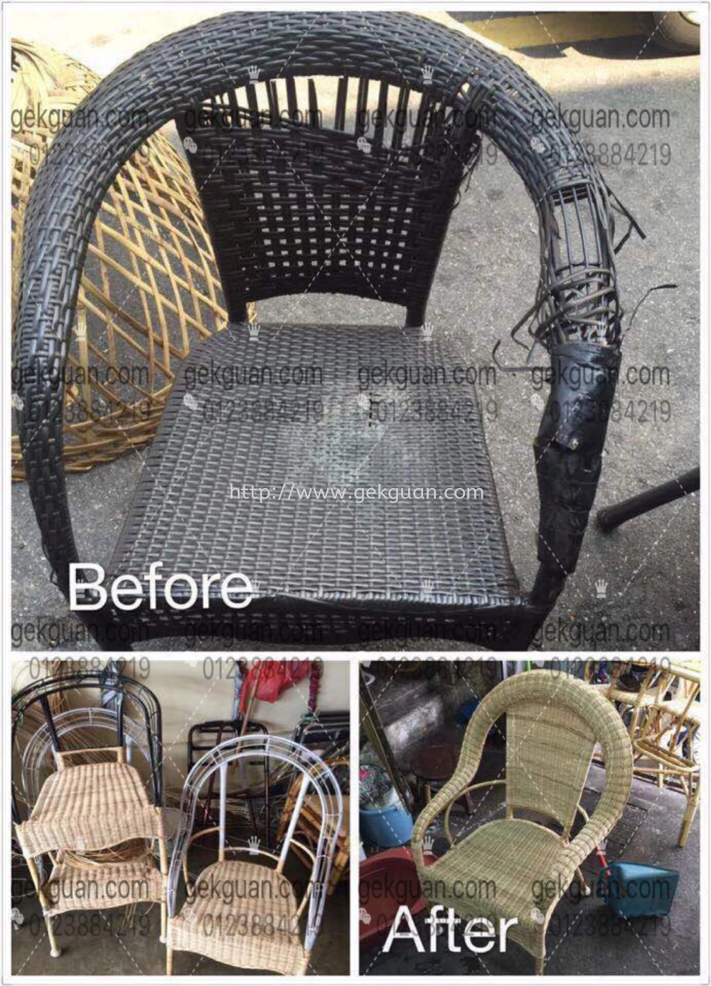 Repair Rattan Chair