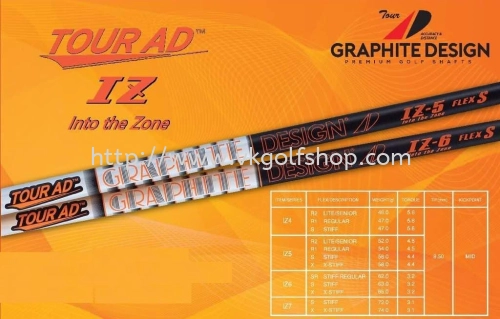 Graphite Design Tour AD IZ Into the Zone Shaft