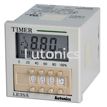 LE3S Series - Digital LCD Timer DIN W48×H48mm 