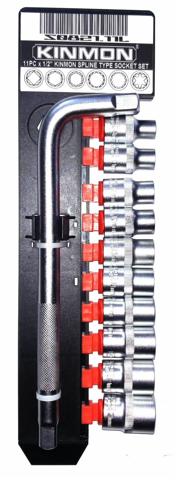 S0821.11L# KINMON SPLINE SOCKET SET