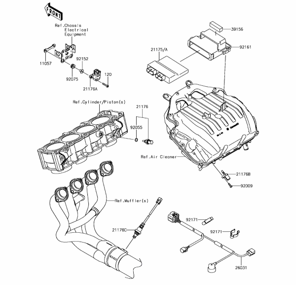 FUEL INJECTION Z900 ABS 2017 Parts Diagrams KAWASAKI PARTS Kuala Lumpur (KL), Malaysia, Selangor Dealer, Supplier, Supply, Supplies | MotorSim Sdn Bhd