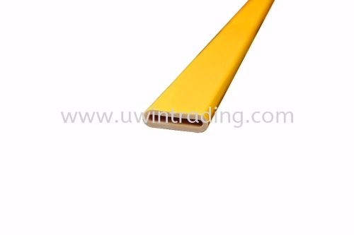 PVC Tie Sleeve (Oval) - Yellow