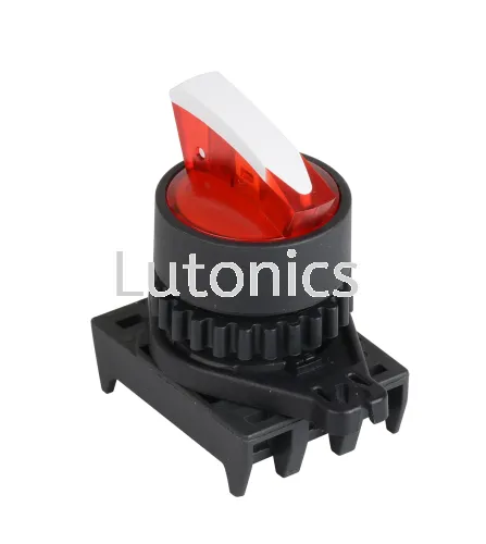 S2SRN-L1/3/5/7/A/C Series - 22/25 Short Lever Selector Switches (Extended / Illuminated)