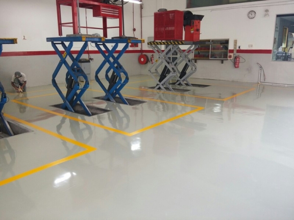  Epoxy Self-Smoothing  Selangor, Malaysia, Kuala Lumpur (KL), Singapore, Puchong Services, Specialist | Trion Industrial Services Sdn Bhd