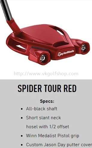 TaylorMade Spider Tour Red Putter Kuala Lumpur (KL), Malaysia, Selangor  Supplier, Retailer, Supply | V K Golf