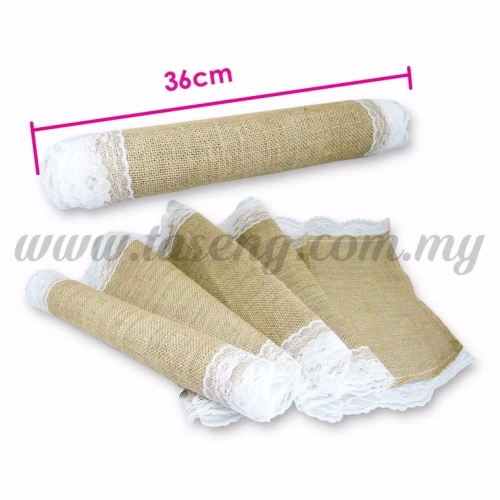 Linen Table Runners White (FA-TR1-W)