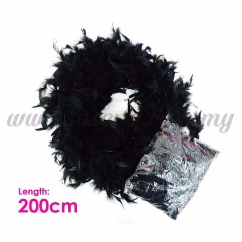 Feather String Black (P-AC-F2BL)