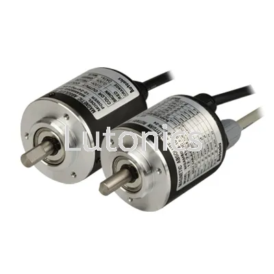 MGAM50S Series - Shaft-Type Ø50 mm Magnetic Absolute Rotary Encoders (Multi-Turn)