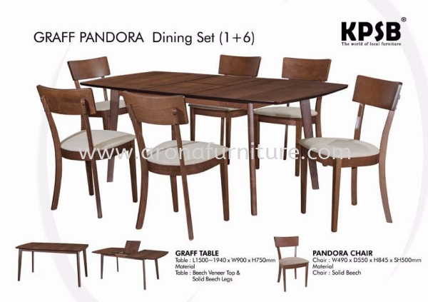  Solid wood series Dining Set Arona Johor Bahru (JB), Malaysia, Skudai Supplier, Suppliers, Supply, Supplies | Arona Furniture Sdn. Bhd.