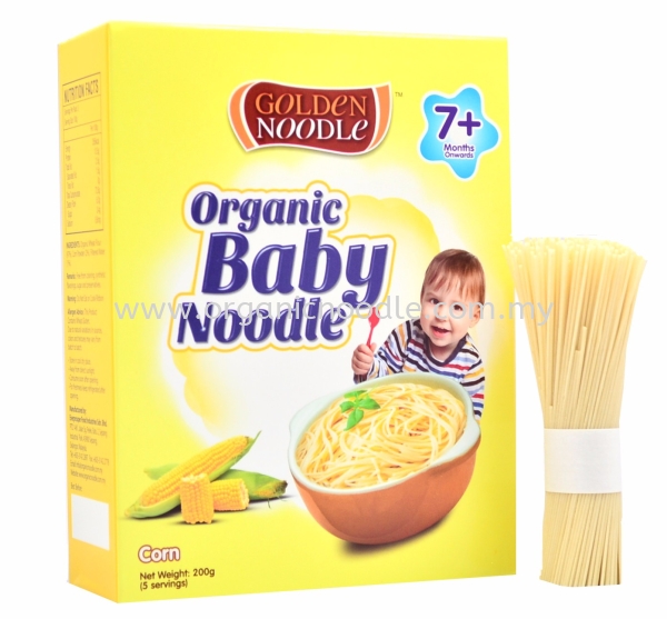 GN Organic  Baby Noodle- Corn Golden Noodle Organic Baby Noodle Malaysia, Kedah, Sungai Petani Supplier, Manufacturer, Supply, Supplies | Everprosper Food Industries Sdn Bhd