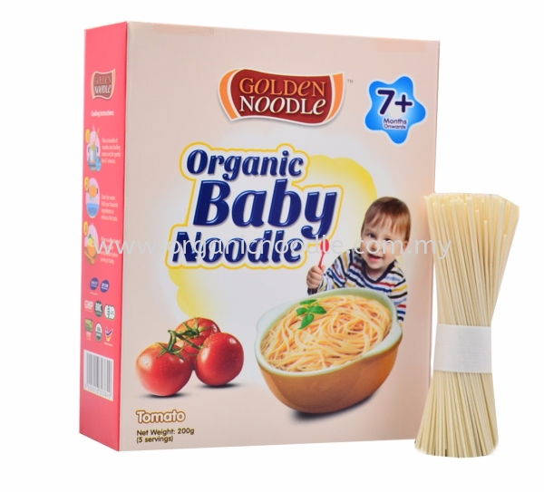 GN Organic Baby Noodle - Tomato Golden Noodle Organic Baby Noodle Malaysia, Kedah, Sungai Petani Supplier, Manufacturer, Supply, Supplies | Everprosper Food Industries Sdn Bhd