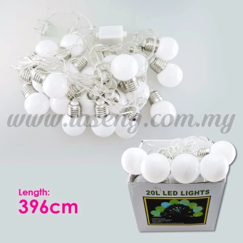 LED String (20) Light Bulb - Colorful (AC-LED-20LB)