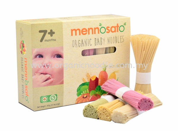 MNS Organic Baby Noodle - Multi Vege Men No Sato Organic Baby Noodle Malaysia, Kedah, Sungai Petani Supplier, Manufacturer, Supply, Supplies | Everprosper Food Industries Sdn Bhd