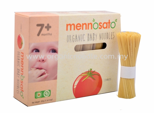 MNS ORGANIK Baby Noodle - Tomato Men No Sato Organic Baby Noodle Malaysia, Kedah, Sungai Petani Supplier, Manufacturer, Supply, Supplies | Everprosper Food Industries Sdn Bhd
