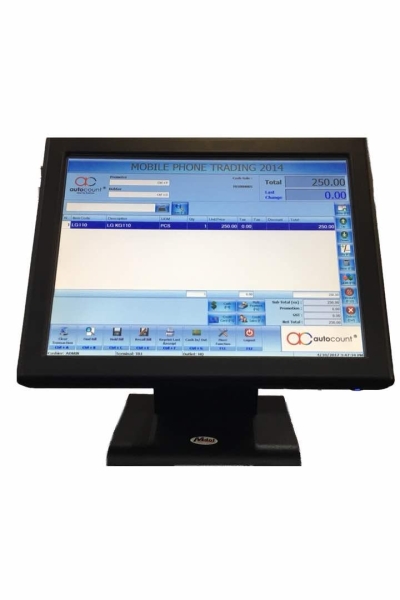 15''Touch Screen Monitor AutoCount POS System Window POS POS Software Johor Bahru (JB), Malaysia, Kulai, Ulu Tiram Supplier, Suppliers, Supply, Supplies | X Net Sdn Bhd