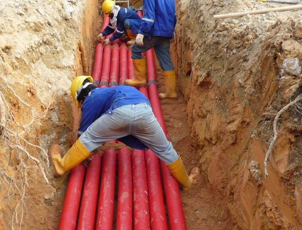  HDPE Pipes Project Selangor, Malaysia, Kuala Lumpur (KL), Klang Work, Project, Installation | GCG Electrical Engineering Sdn Bhd