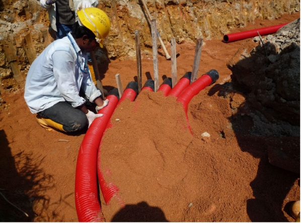  HDPE Pipes Project Selangor, Malaysia, Kuala Lumpur (KL), Klang Work, Project, Installation | GCG Electrical Engineering Sdn Bhd