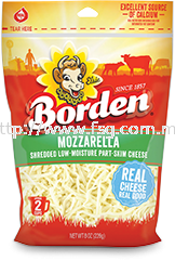 Borden Low-Moisture Part-Skim Mozzarella  Borden Cheese  Cheese Kuala Lumpur (KL), Selangor, Malaysia Supplier, Supply, Supplies, Distributor | Five Star Gourmet Sdn Bhd