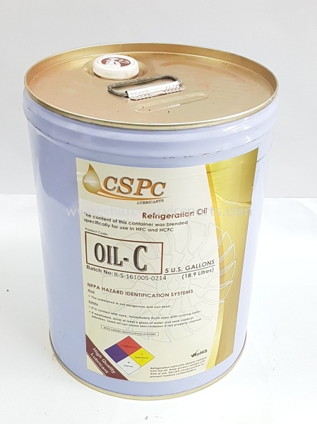 CSPC-OIL-C Compressor Oil 5-Gal. Lubricants Others Commercial Chiller Components Selangor, Malaysia, Kuala Lumpur (KL), Shah Alam Supplier, Suppliers, Supply, Supplies | Chiller Serviceparts Center Sdn Bhd