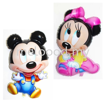 Foil 92*55cm Baby Mickey and Minnie