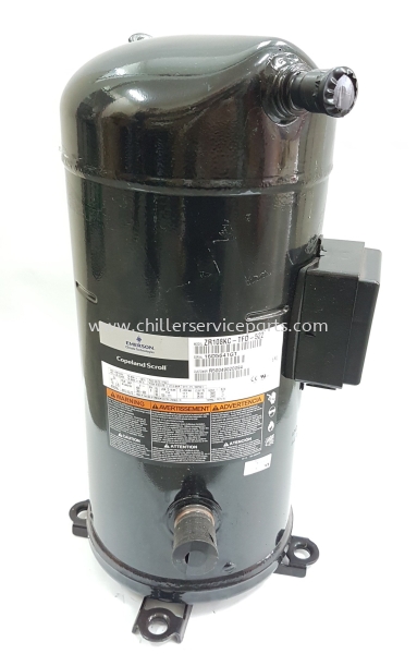 ZR108KC-TFD-522 Copeland Hermetic Scroll Compressor Copeland Compressors Selangor, Malaysia, Kuala Lumpur (KL), Shah Alam Supplier, Suppliers, Supply, Supplies | Chiller Serviceparts Center Sdn Bhd