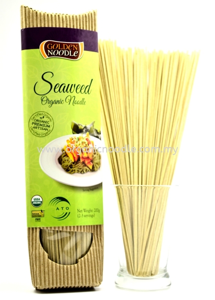 Organic Seaweed Noodle GOLDEN NOODLE Stick Noodles Mi Organik Malaysia, Kedah, Sungai Petani Supplier, Manufacturer, Supply, Supplies | Everprosper Food Industries Sdn Bhd