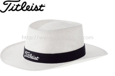 Titleist white straw hat HJ6HST